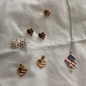 BUNDLE Patriotic jewelry